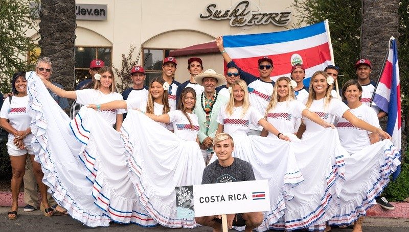 Costa Rica Junior Surf Team 2018