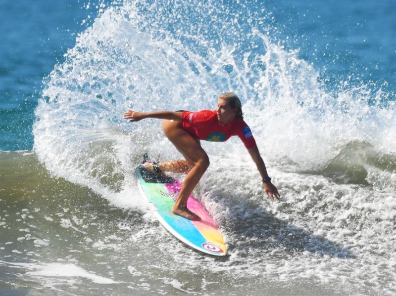 Leilani McGonagle - Dominical Surf Contest - photo: Alfredo Barquero