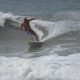Happy healthy surfer in Costa Rica