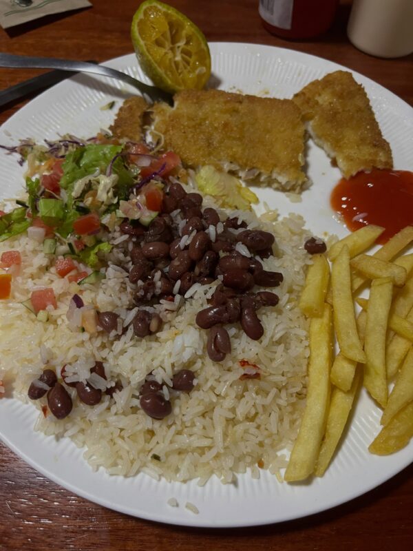 The Costa Rican casado is my favorite dish since you can 'marry' all the sides…